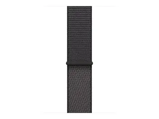 Apple - Sløyfe for smart armbåndsur - 46mm 145 - 220 mm - mørk grå - for Watch Hermès Series 9, SE 3, Series 10, Series 11, Series 8, Series 9, Ultra 2, Ultra 3