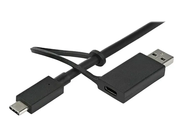 StarTech.com USB-C & USB-A Dock, Hybrid Universal Laptop Docking S...