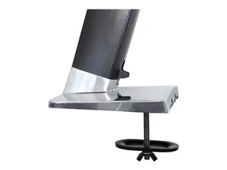 Ergotron Grommet Mount for WorkFit-A - Monteringskomponent stål - svart, polert aluminium