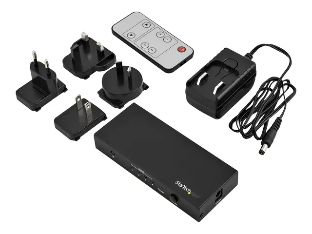 StarTech.com HDMI 2.0 Switch - 4 Port - 4K 60Hz - HDMI Automatic V...