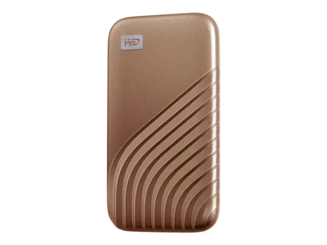 WD My Passport SSD WDBAGF0010BGD - kryptert 1 TB ekstern (bærbar) ...