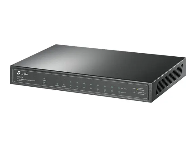 TP-Link TL-SG1210P - Switch - ikke-styrt - 8 x 10/100/1000 (PoE+) ...