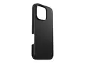 OtterBox Symmetry Series - Baksidedeksel for mobiltelefon MagSafe-samsvar - polykarbonatlag, termoplastisk elastomer (TPE) - svart - for Apple iPhone 16 Pro