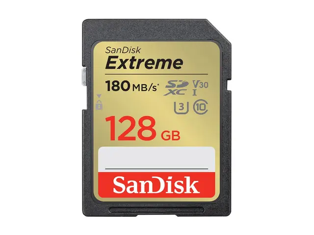 SanDisk - Flashminnekort (microSDXC til SD-adapter inkludert) 128 ...