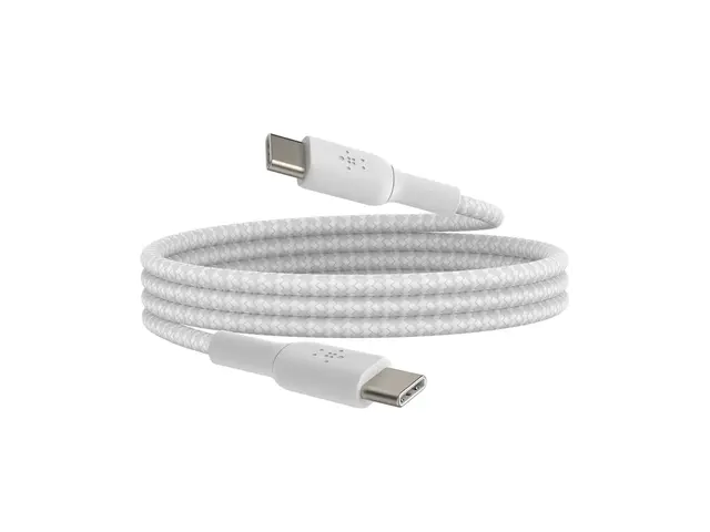 Belkin BoostCharge - USB-kabel USB-C (hann) til 1 m hvit