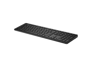 HP 495k - Tastatur - dual mode, 3-zone layout, multi-device, low profile key travel trådløs - Bluetooth, 2.4 GHz - Pan Nordic - svart