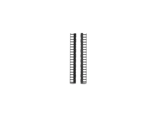 APC - Rackkabelstyringspanel - svart - 42U - TAA-samsvar (en pakke...