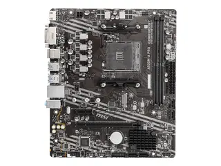MSI A520M-A PRO - Hovedkort - micro ATX Socket AM4 - AMD A520 Chipset - USB 3.2 Gen 1 - Gigabit LAN - innbygd grafikk (CPU kreves) - HD-lyd (8-kanalers)