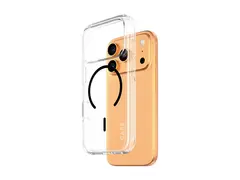 PanzerGlass CARE iPhone 17 Pro Urban Explorer deksel (gjennomsiktig/sort) Slankt, men sterkt, MagSafe-kompatibel, laget av resirkulerte materialer