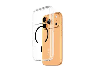 PanzerGlass CARE iPhone 17 Pro Urban Explorer deksel (gjennomsiktig/sort) Slankt, men sterkt, MagSafe-kompatibel, laget av resirkulerte materialer