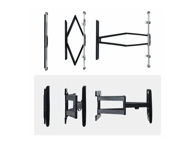 Startech - Monteringssett (veggmontering, 2 loddrette braketter) l...