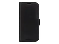 dbramante1928 Copenhagen - Lommebok for mobiltelefon helnarvet l&#230;r - svart - for Apple iPhone 13, 14, 15, 16e