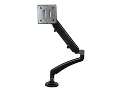 Startech Desk Clamp Monitor Mount - Adjustable Supports Monitors 12" to 34" - Full Motion Slim VESA Mount Monitor Arm - Desk &amp; Grommet Clamp -Black (ARMSLIM) monteringssett - justerbar arm - for LCD-skjerm - svart