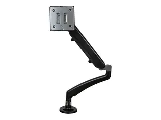 Startech Desk Clamp Monitor Mount - Adjustable Supports Monitors 12" to 34" - Full Motion Slim VESA Mount Monitor Arm - Desk &amp; Grommet Clamp -Black (ARMSLIM) monteringssett - justerbar arm - for LCD-skjerm - svart