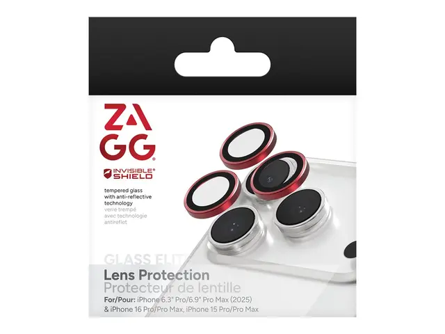 ZAGG InvisibleShield Premium GL - Linsebeskytter for mobiltelefon ...
