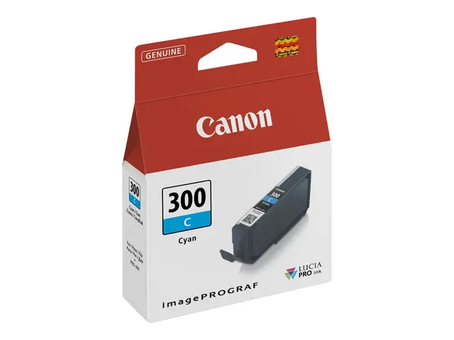 Canon PFI-300 C - Cyan - original - blekkbeholder - for imagePROGR...