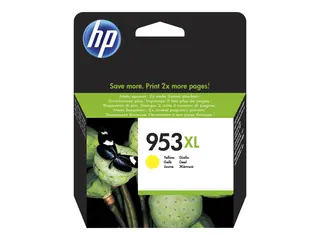 HP 953XL - 18 ml - Høy ytelse - gul original - hengeboks - blekkpatron - for Officejet Pro 77XX, 82XX, 87XX
