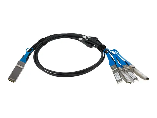 StarTech.com MSA Uncoded Compatible 1m 40G QSFP+ to 4x SFP+ Direct...