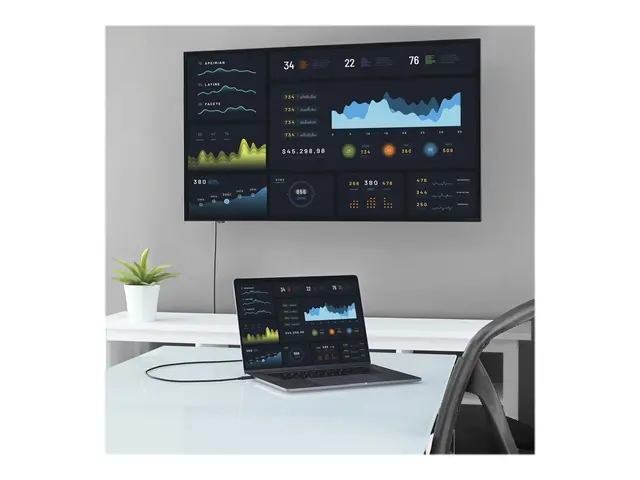 StarTech.com 3ft/1m USB C to DisplayPort 1.2 Cable 4K 60Hz, USB-C ...