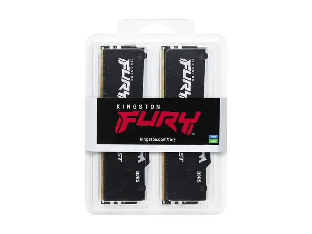 Kingston FURY Beast RGB - DDR5 sett 16 GB: 2 x 8 GB DIMM 288-pin 5...
