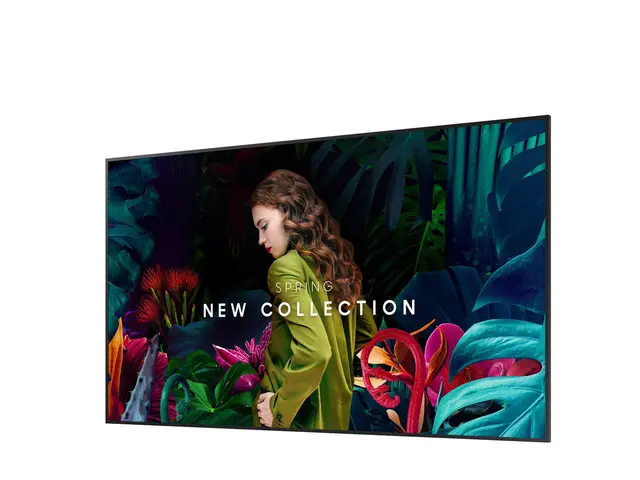 Samsung QB98C - 98" Diagonalklasse QBC Series LED-bakgrunnsbelyst LCD-skjerm intelligent skilting - Tizen OS - 4K UHD (2160p) 3840 x 2160 - skifersvart 