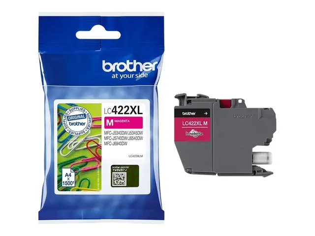 Brother LC422XLM - Magenta original blekkpatron for MFC-J5340DW, M...