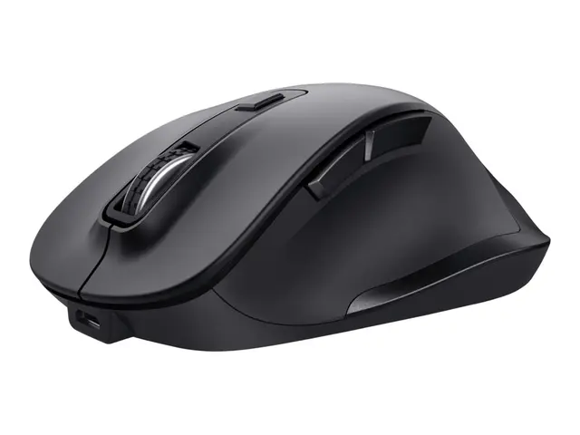 Trust Fyda Comfort - Mus ergonomisk eco høyrehendt optisk 6 knappe...