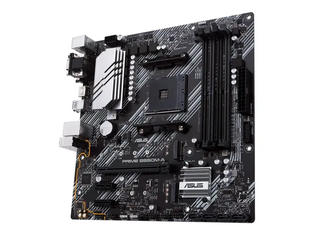 ASUS PRIME B550M-A - Hovedkort micro ATX Socket AM4 AMD B550 Chips...