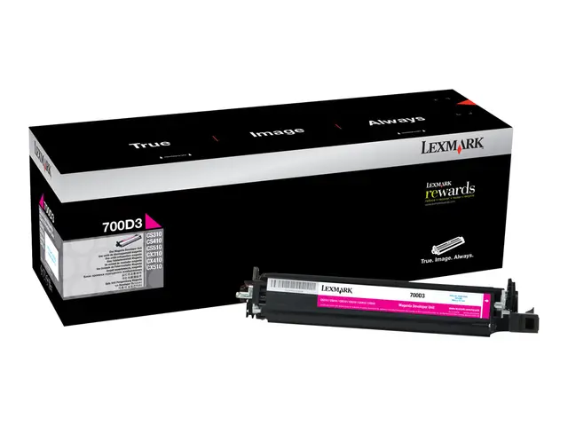 Lexmark 700D3 - Magenta - original - fremkallersett LCCP - for Lex...