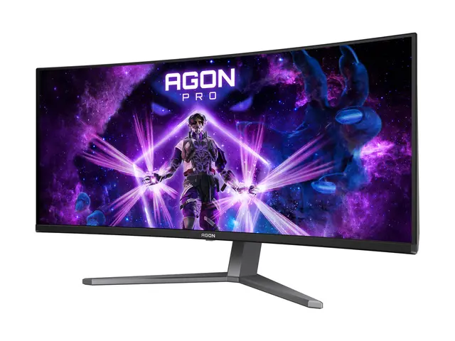 AOC AGON PRO AG346UCD - OLED-skjerm gaming kurvet 34" 3440 x 1440 ...