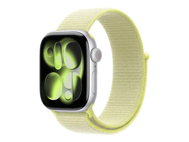Apple - Sløyfe for smart armbåndsur 42mm 130 200 mm neongul Watch ...