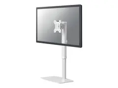 Neomounts FPMA-D890 - Stativ - full bevegelse for LCD-skjerm - hvit - skjermstørrelse: 10"-30" - skrivebordsstativ, skrivebordsmonterbar
