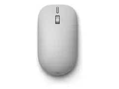 Microsoft Surface - 2nd Edition - mus - ergonomisk blå LED - 5 knapper - trådløs - Bluetooth 6.0 - platina
