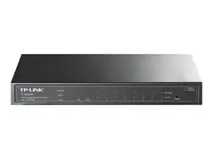 TP-Link TL-SG2210P - Switch - Styrt - 8 x 10/100/1000 + 2 x SFP stasjonær - PoE (53 W)