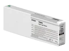 Epson T55K9 - 700 ml - lysesvart - original blekkpatron - for SureColor SC-P6000, SC-P7000, SC-P7000V, SC-P8000, SC-P9000, SC-P9000V