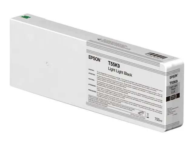 Epson T55K9 - 700 ml lysesvart original blekkpatron for SureColor ...