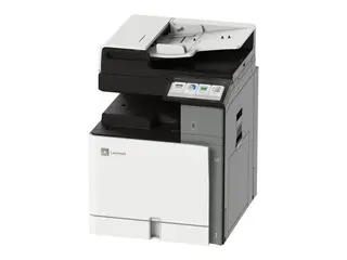 Lexmark CX951se - Multifunksjonsskriver - farge laser - A3/Ledger (medie) - opp til 35 spm (kopiering) - opp til 35 spm (trykking) - 700 ark - USB 2.0, Gigabit LAN, Wi-Fi(ac), USB 2.0 vert