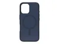 OtterBox Symmetry Series - Baksidedeksel for mobiltelefon MagSafe-samsvar - polykarbonat, termoplastisk elastomer (TPE) - babybl&#229; jeans (bl&#229;) - for Apple iPhone 16