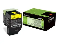 Lexmark 802Y - Gul - original - tonerpatron LCCP, LRP for Lexmark CX310dn, CX310n, CX410de, CX410dte, CX410e, CX510de, CX510dhe, CX510dthe