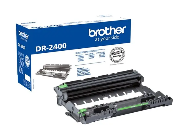 Brother DR2400 - Svart - original - trommelsett - for Brother DCP-...