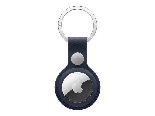 Apple - Eske for airtag stainless steel, mikrotvill marineblå AirTag