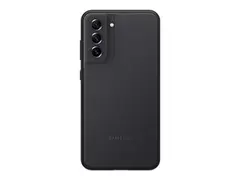 OtterBox React Series - Baksidedeksel for mobiltelefon polyuretan, polykarbonat - svart krystall (klar/svart) - for Samsung Galaxy S21 FE 5G