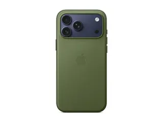 Apple - Baksidedeksel for mobiltelefon - MagSafe-samsvar TechWoven - grønn - for iPhone 17 Pro Max