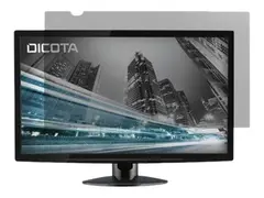 DICOTA - Personvernfilter for skjerm - 2-veis innstikksdel/klebemiddel - 27&quot; bredde - svart