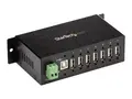 STARTECH.COM 7Port Industrial USB 2.0 Hub with ESD and 350W Surge Protection