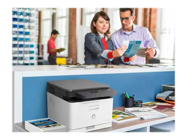 HP Color Laser MFP 178nw - Multifunksjonsskriver - farge - laser -...