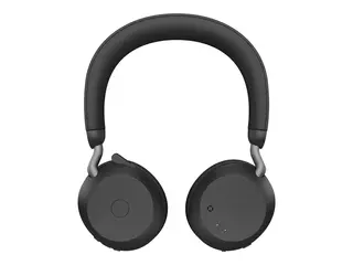 Jabra Evolve2 75 - Hodesett - on-ear - Bluetooth trådløs - aktiv støydemping - USB-C - lydisolerende - svart - Optimert for UC