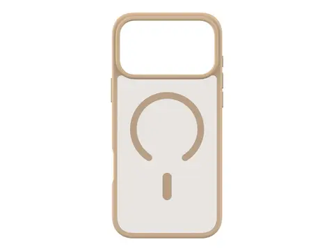 KEY - Baksidedeksel for mobiltelefon MagSafe-samsvar - polykarbonat - linbeige - for Apple iPhone 17 Pro Max