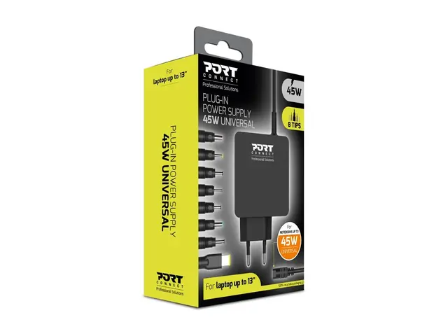 PORT Connect - Strømadapter AC 100-240 V 45 watt Europa