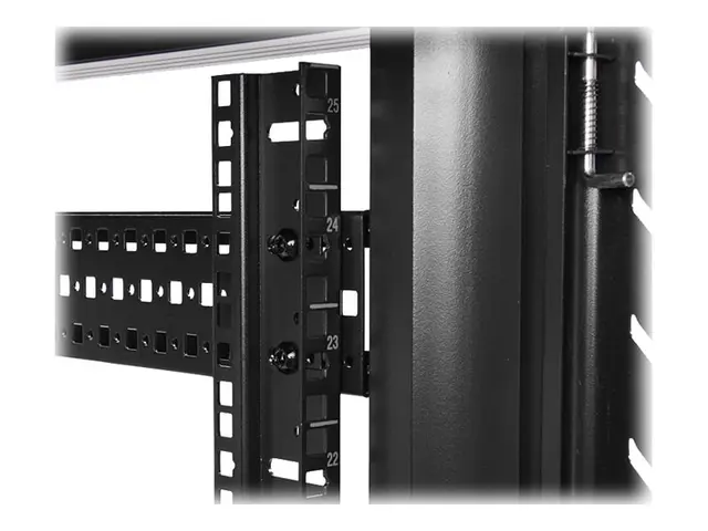 Startech 25U Network Rack Cabinet on Wheels - 36in Deep Portable 1...